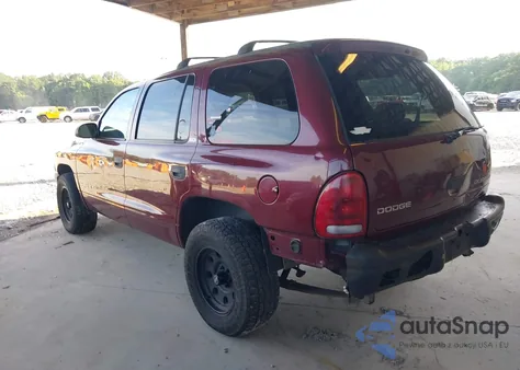 2002 Dodge Durango Slt Plus from USA, damaged, VIN 1B4HR58N02F181720